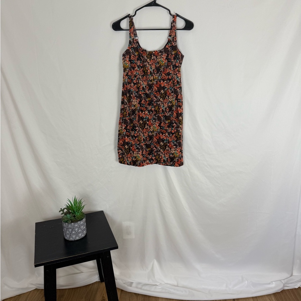 Wild Fable Floral Corduroy Mini Dress - Size Small
